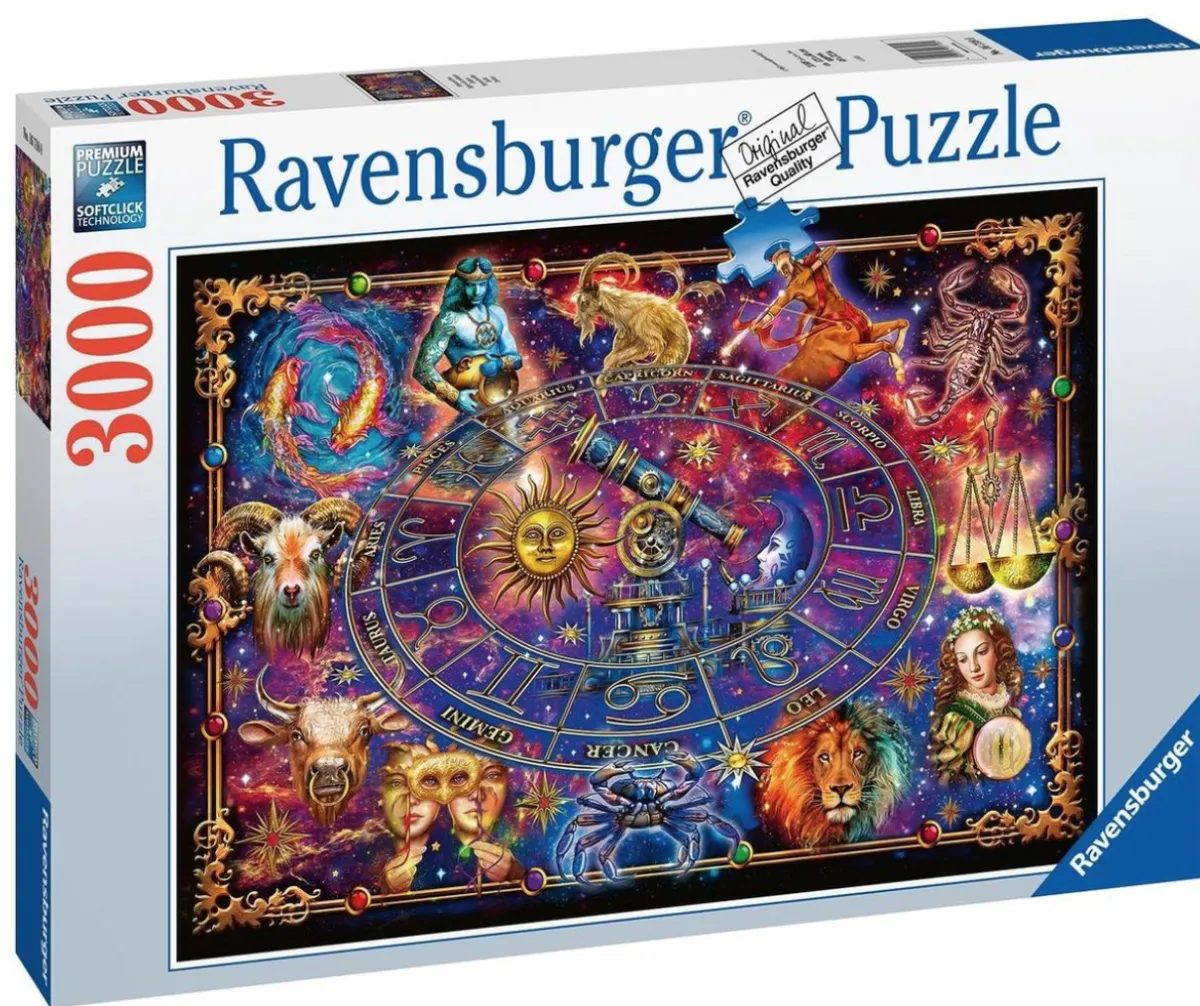 Ravensburger Astrologie & Wereldkaarten|2000 En Meer<Sterrenbeelden - puzzel van 3000 stukjes