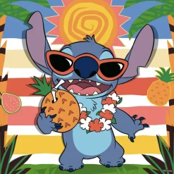 Kinderen Ravensburger Disney, Pixar, Marvel|Legpuzzels<Stitch - 3 puzzels van 49 stukjes