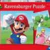 Kinderen Ravensburger Disney, Pixar, Marvel|Tekening<Super Mario - 3 puzzels van 49 stukjes