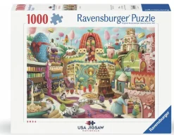 Ravensburger Tekening|1000-1499<Sweet Street - Demelsa Haughton - puzzel van 1000 stukjes