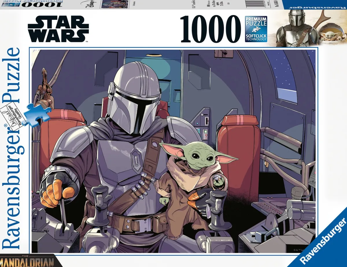 Ravensburger Star Wars|Disney, Pixar, Marvel<The Mandalorian - puzzel van 1000 stukjes