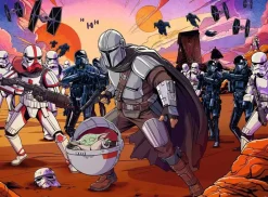Kinderen Ravensburger Star Wars|Legpuzzels<The Mandalorian - Krachtmeting - puzzel van 200 stukjes