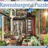 Ravensburger Steden En Gebouwen|1000-1499<Tiny House in Redwood Forest - 1000 stukjes
