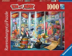 Ravensburger Disney, Pixar, Marvel|Tekening<Tom and Jerry - Hall Of Fame - puzzel 1000 stukjes