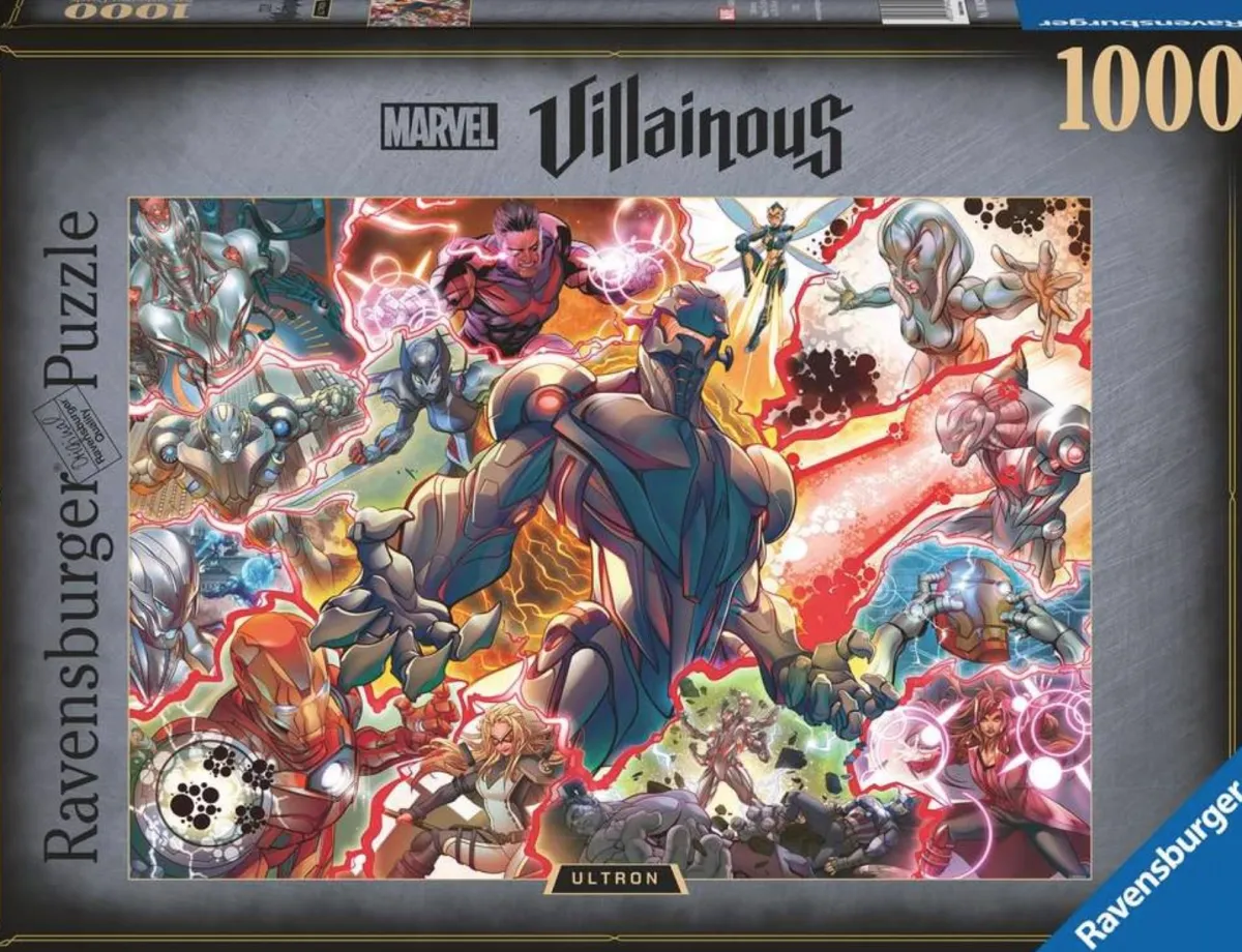 Ravensburger Disney, Pixar, Marvel|1000-1499<Villainous Ultron - puzzel van 1000 stukjes