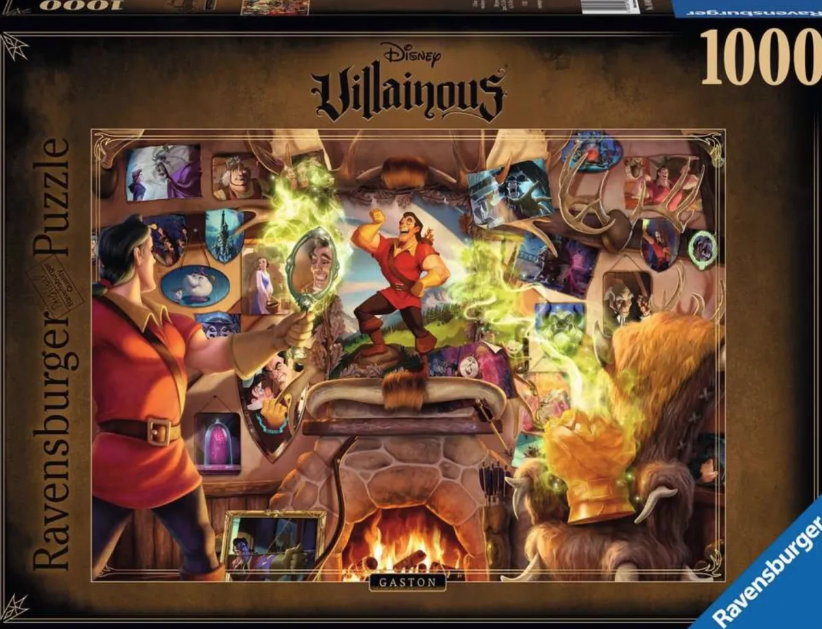 Ravensburger Disney, Pixar, Marvel|1000-1499<Villainous Gaston - puzzel van 1000 stukjes