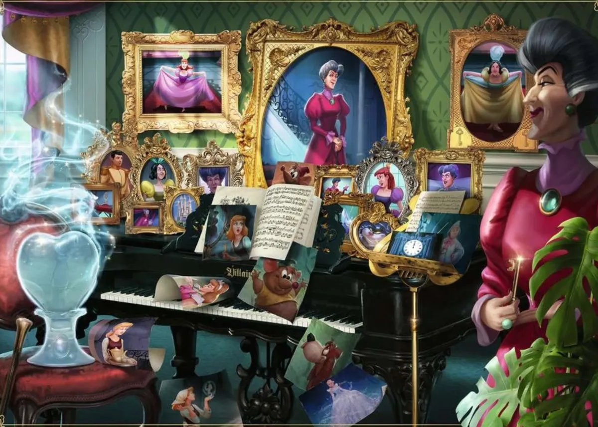 Ravensburger Disney, Pixar, Marvel|1000-1499<Villainous Lady Tremaine - puzzel van 1000 stukjes
