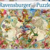 Ravensburger Dieren|Astrologie & Wereldkaarten<Wereldkaart van vlinders - puzzel van 3000 stukjes