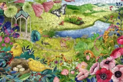 Kinderen Ravensburger Speciale Vorm|Dieren<Wilde Tuin - Houten Contourpuzzel - 500 stukjes