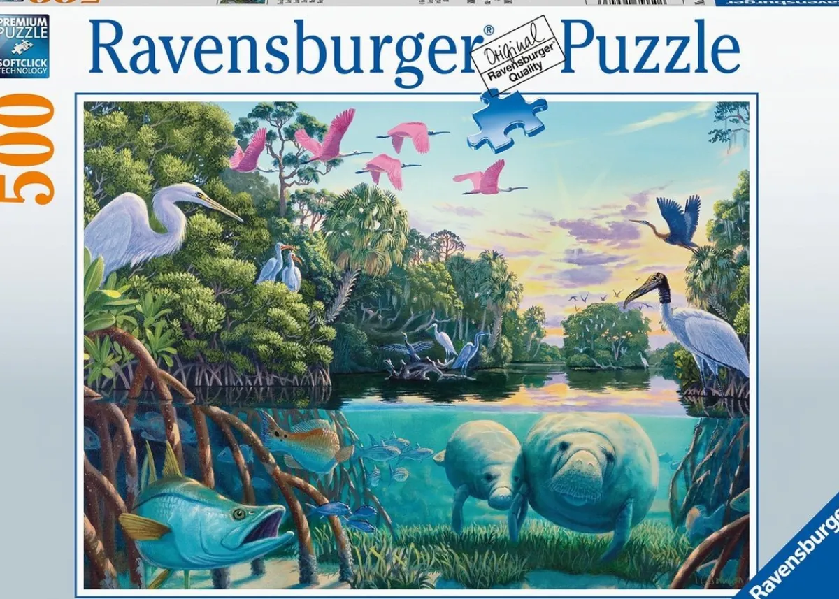 Kinderen Ravensburger Dieren|Legpuzzels<Zeekoe Momenten - puzzel van 500 stukjes
