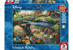 Schmidt Disney, Pixar, Marvel|1000-1499<Alice in Wonderland - Thomas Kinkade - puzzel van 1000 stukjes
