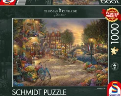 Schmidt Landschappen|Steden En Gebouwen<Amsterdam - Thomas Kinkade - puzzel van 1000 stukjes