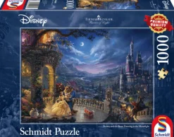 Schmidt Disney, Pixar, Marvel|1000-1499<Beauty and the Beast - Thomas Kinkade - puzzel van 1000 stukjes