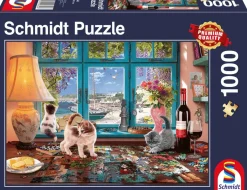 Schmidt Tekening|Dieren<De puzzeltafel - puzzel van 1000 stukjes