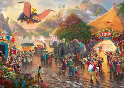 Schmidt Disney, Pixar, Marvel|1000-1499<Dumbo - Thomas Kinkade - puzzel van 1000 stukjes