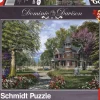 Schmidt Kunst En Cultuur|Steden En Gebouwen<Herenhuis met toren - Dominic Davison - puzzel van 1000 stukjes