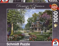 Schmidt Kunst En Cultuur|Steden En Gebouwen<Herenhuis met toren - Dominic Davison - puzzel van 1000 stukjes
