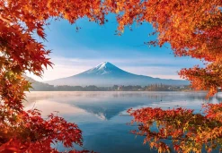 Schmidt Landschappen|1000-1499<Herfst bij de Mount Fuji - 1000 stukjes