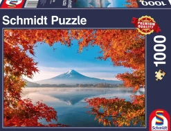 Schmidt Landschappen|1000-1499<Herfst bij de Mount Fuji - 1000 stukjes