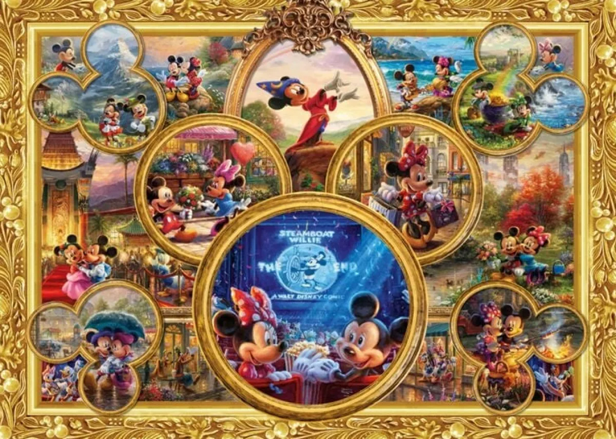 Schmidt Disney, Pixar, Marvel|2000 En Meer<Mickey & Minnie Disney Dreams Collection - Thomas Kinkade - puzzel van 2000 stukjes