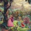 Schmidt Disney, Pixar, Marvel|1000-1499<Schone slaapster - Thomas Kinkade - puzzel van 1000 stukjes