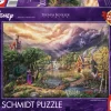 Schmidt Disney, Pixar, Marvel|1000-1499<Sneeuwwitje en de koningin - Thomas Kinkade - puzzel van 1000 stukjes