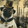 Schmidt Dieren|Kunst En Cultuur<Steampunk Hond - puzzel van 1000 stukjes