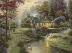 Schmidt Kunst En Cultuur|Steden En Gebouwen<Stillwater Cottage - 1000 stukjes
