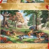 Schmidt Disney, Pixar, Marvel|1000-1499<Winnie de Poeh - Thomas Kinkade - puzzel van 1000 stukjes
