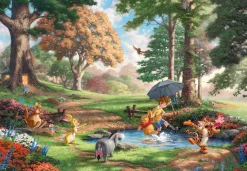Schmidt Disney, Pixar, Marvel|1000-1499<Winnie de Poeh - Thomas Kinkade - puzzel van 1000 stukjes