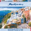Schmidt Kunst En Cultuur|Landschappen<Zicht op het wondermooie Santorini - 1000 stukjes