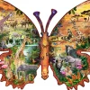SUNSOUT Speciale Vorm|Dieren<Afrikaanse vlinder - legpuzzel van 1000 stukjes