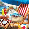 SUNSOUT Tekening|Dieren<Beach Cats - legpuzzel van 300 XXL stukjes