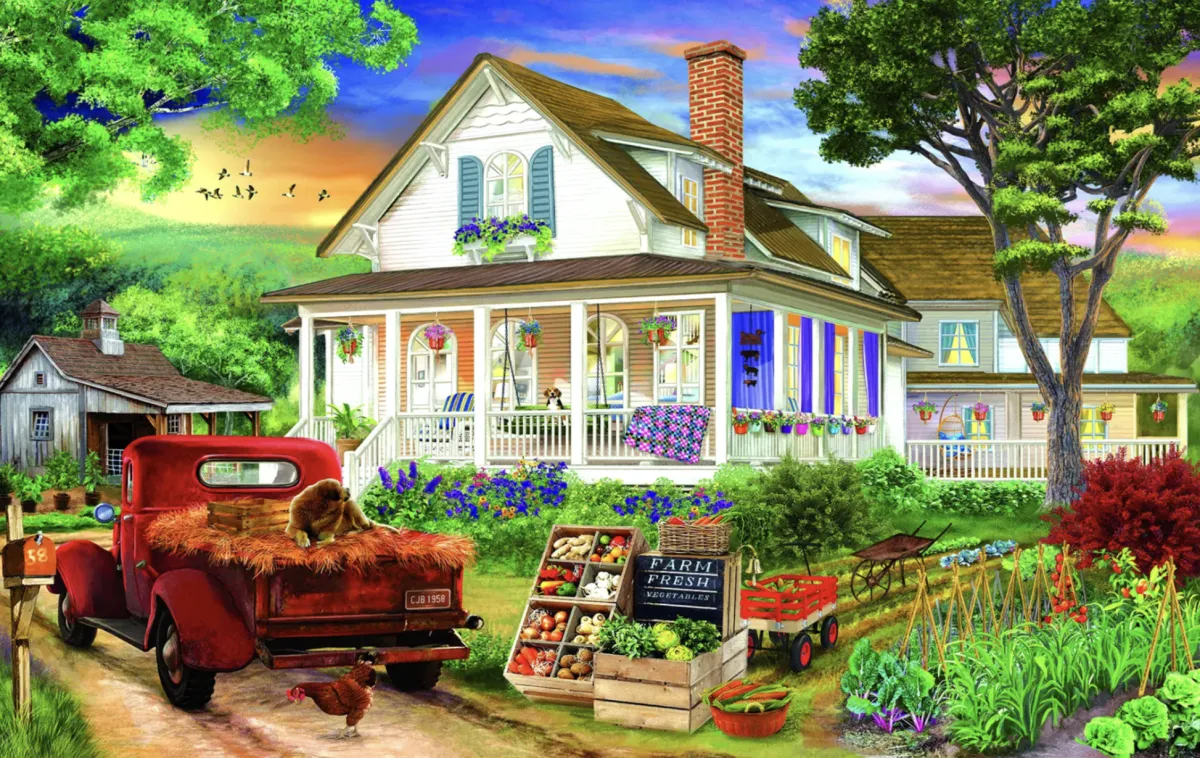 SUNSOUT Dieren|500-999<Our Country Home - legpuzzel van 550 stukjes