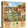 SUNSOUT Dieren|500-999<Out in the Pasture - legpuzzel van 500 XXL stukjes