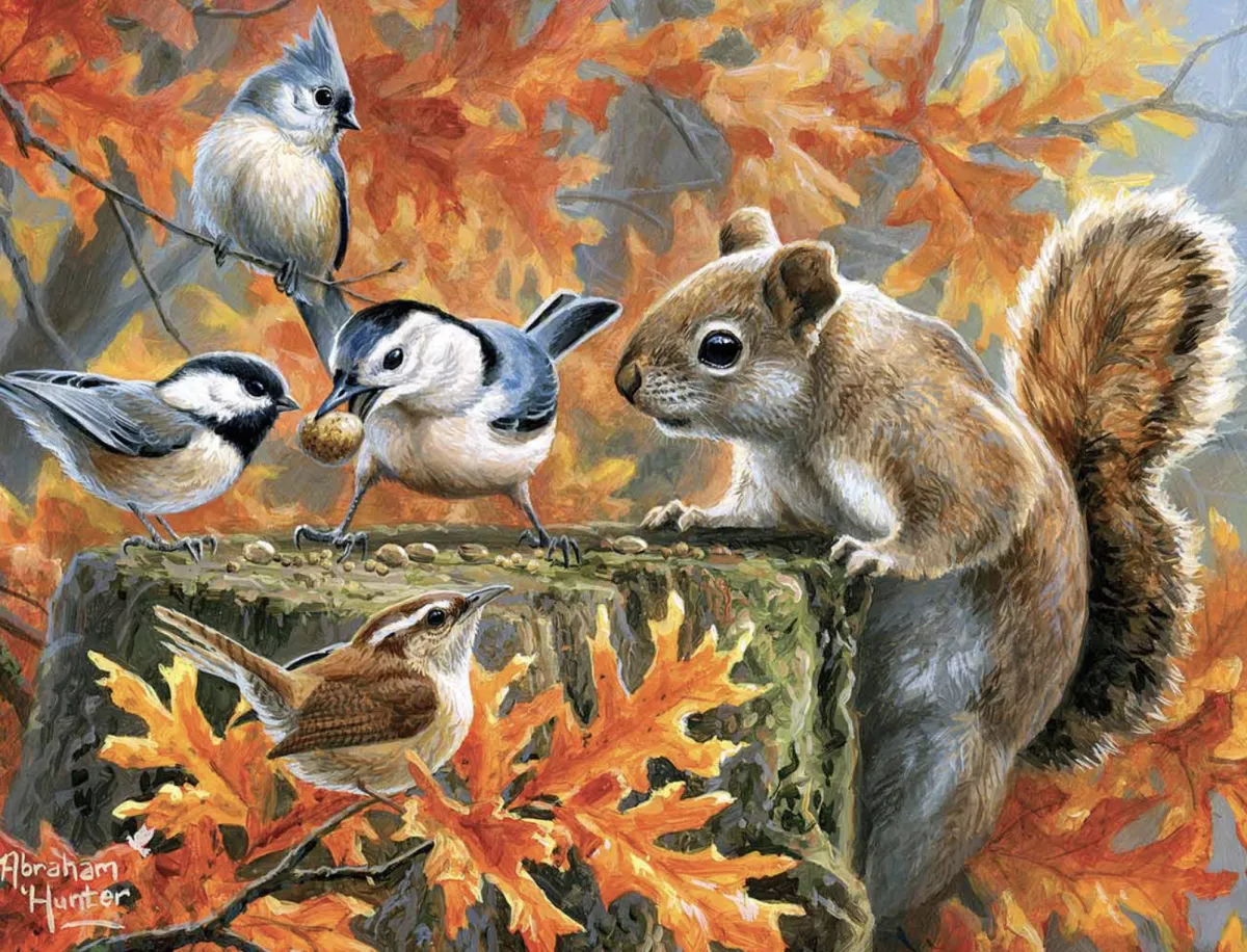 SUNSOUT Dieren|100-499<The Food Thief - legpuzzel van 300 XXL stukjes