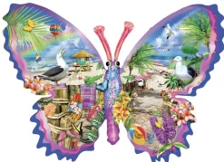SUNSOUT Speciale Vorm|Dieren<Zomervlinder - legpuzzel van 1000 stukjes