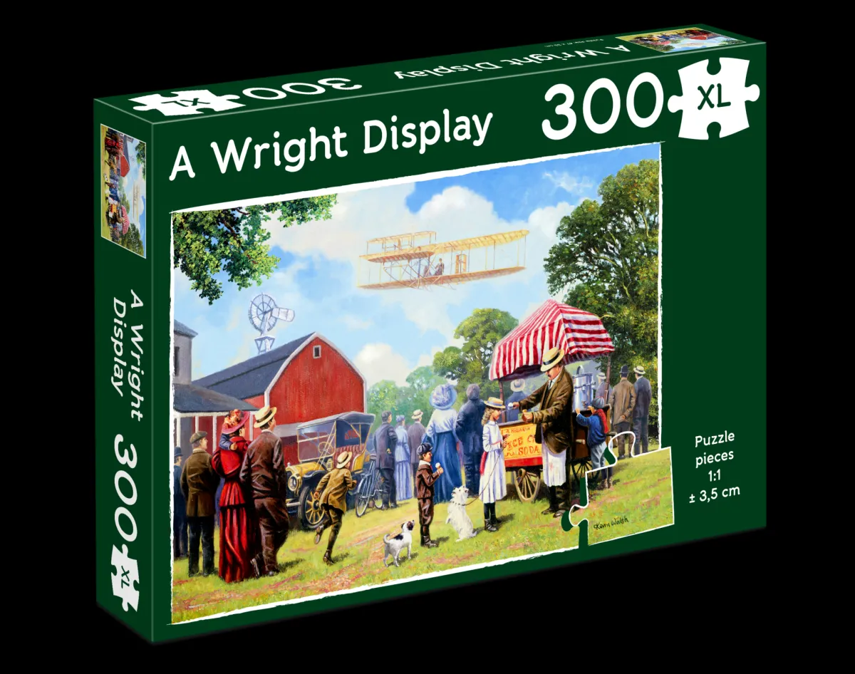 Tucker's Fun Factory Tekening|100-499<A Wright Display - 300 XL stukjes