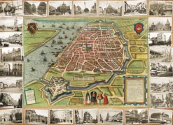 Tucker's Fun Factory Steden En Gebouwen|Astrologie & Wereldkaarten<Cartografie Antwerpen anno 1599 - 1000 stukjes